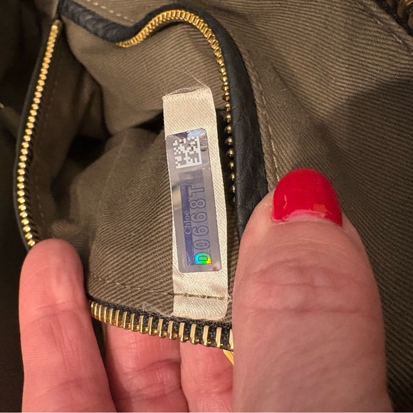 Chloe Marcie Medium Satchel Bag - Black Pebbled Leather - Excellent Condition! - Picture 13 of 17